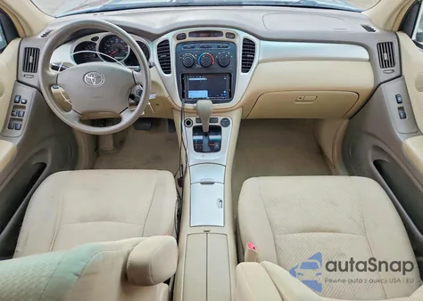 2005 Toyota Highlander Limited from USA, damaged, VIN JTEEP21A750123415